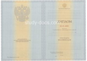 Диплом специалиста 2012-2013 в Златоусте